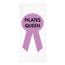 Pilates Queen Rack Card Design