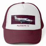 Pilatus PC-12 Portrait, PILATUS PC 12 hats