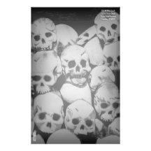 Pile-O-Skulls Customized Stationery
