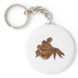Pile of BBQ chicken wings Key Chain