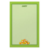 Pile of Candy Corn Halloween Template