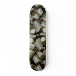 Pile of corks custom skate board