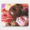 Pile Of Donuts Mouse Pad mousepads