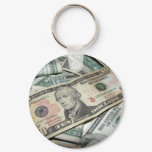 Pile of Money keychains