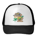 pilgrim bear harvesting trucker hat