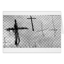 Pilgrim Crosses Card cards