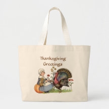Pilgrim Girl - Customise text option Canvas Bags