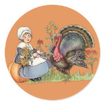 Pilgrim Girl stickers