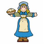 pilgrim pie girl photo sculptures