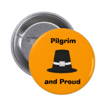 Pilgrim Pride Pinback Button