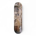 "Pilgrimage" Chartres Cathedral Watercolor skateboards