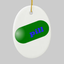 Pill ornaments
