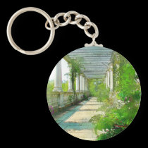 PILLARS AS A PAINTING keychains
