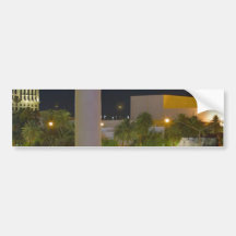 Pillars Las Vegas Night Venitian Bumper Sticker