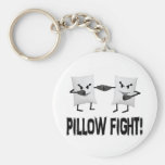 Pillow Fight Key Chain