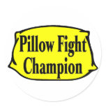 Pillow Fighter stickers