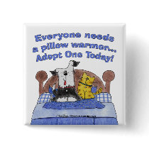 Pillow Warmers Pinback Button