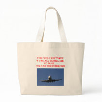 PILOT airline joke Tote Bag