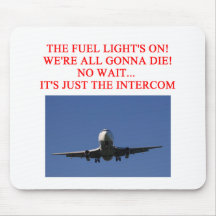 PILOT airline joke Mousemat
