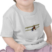 Pilot and Biplane