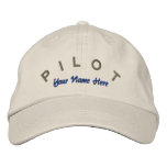 Pilot Aviator Custom Hat embroidered hats