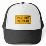 Pilot Car Follow Me hats