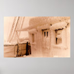 Pilot House on Boat, Juneau Alaska Print