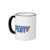 Pilot Wings Badge - Aviation Coffee Mug