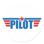 Pilot Wings Badge - Aviation stickers