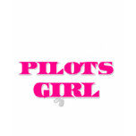 Pilots Girl Silhouette t-shirts