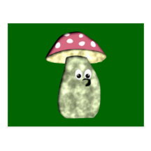 Pilz mushroom fungus postkarte