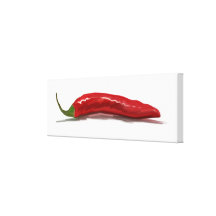 pimenta chili impressão de canvas envolvida