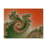 Pimento Olive Triple Twirl Postcard