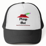 Pimp Hut Pizza Hut Spoof Bitches Get Smacked hats