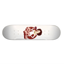 Pimp my Bride Custom Skate Board