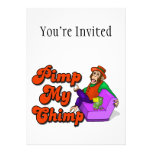 Pimp My Chimp Invites