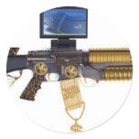 pimped out M-16 stickers