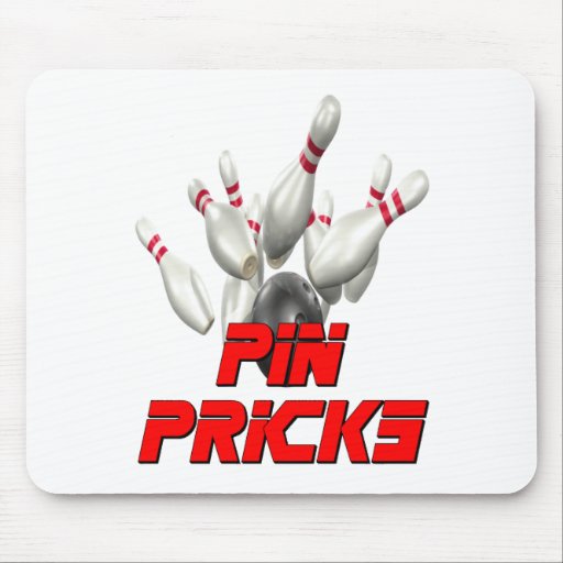 Pin Pricks Bowling Mousepads