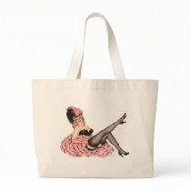 Pin Up Canvas Bag