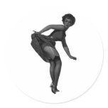 Pin Up Design! Stickers