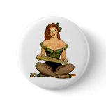 Pin Up Girl buttons