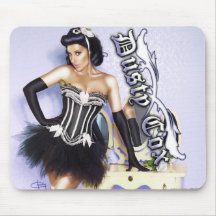 Pin-up Girl Dusty Cox by Chadin » Mousepad