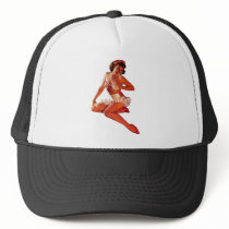 Pin Up Girl Trucker Hat