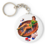 Pin Up Girl keychains