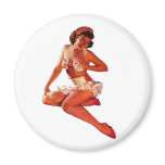 Pin Up Girl magnets