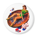 Pin Up Girl magnets