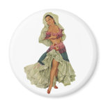 Pin Up Girl magnets