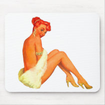 Pin Up Girl Mousepads