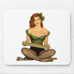 Pin Up Girl mousepads