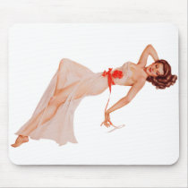 Pin Up Girl Mousepad